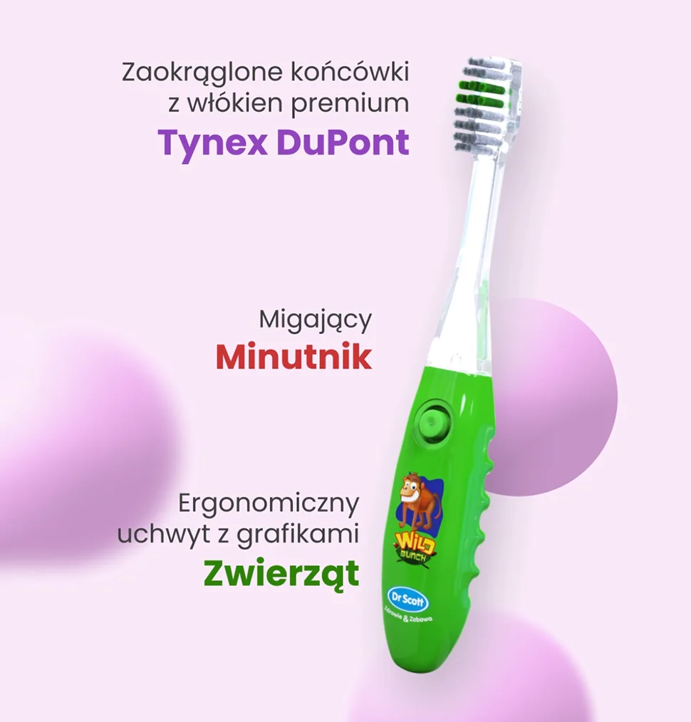 Animacja produktów DrScott w sklepach Rossmann