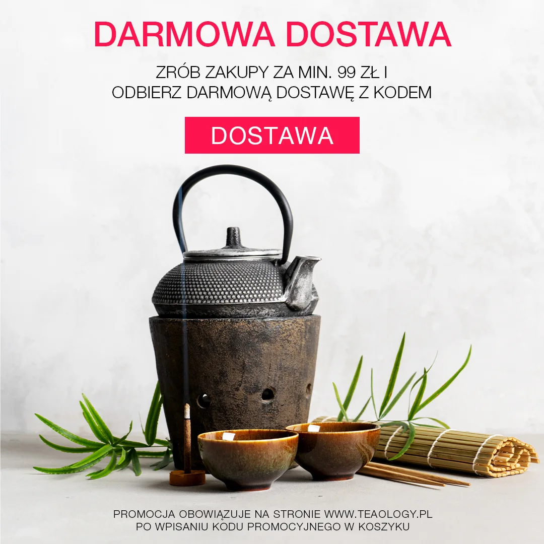 Kampania marki Teaology na stronie i w social mediach