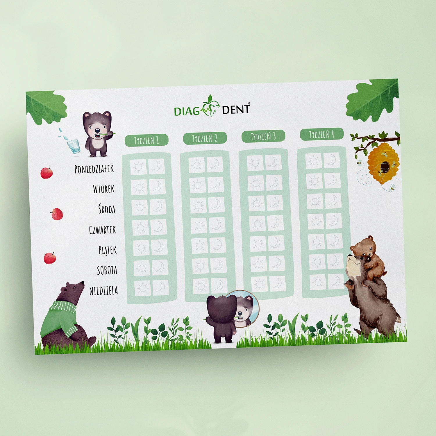 Kalendarz dla małych pacjentów